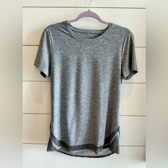 Athleta Tops - Athleta  Short Sleeve Tee w/ cadence mesh